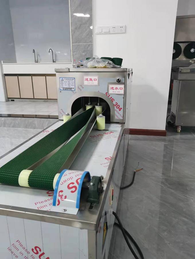 Hohe leistungsfähige automatische hintere Öffner-Fisch-öffnende Bauch-Maschinen-Fischschneiden-Schneider-Werkzeugmaschine der Fisch-1PCS/S