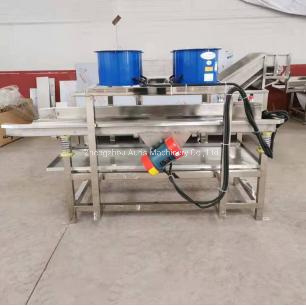 Nuss-Werkzeugmaschine-industrielle Kern-Erdnuss-Bratpfannen-Maschine der Stunden-200kg 4