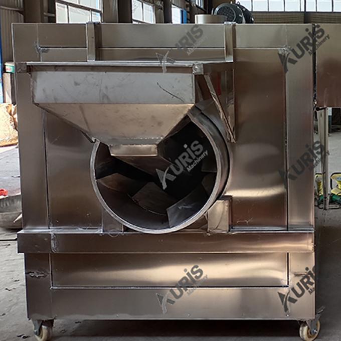 Walnuss-Acajoubaum-Bratmaschine der Trommel-Dreherdnuss-Bratmaschinen-500kg 7