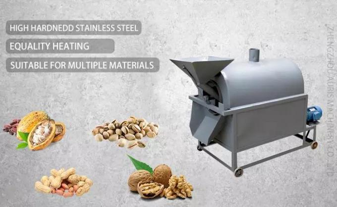 Acajoubaum-frischer Braten-automatischer Kaffee Bean Roaster Food SUS201 SUS304 0