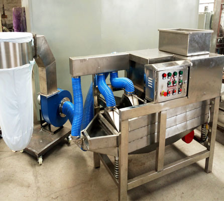 Industrieller Kakao-Alkohol-Pressmaschine der 304ss Schokoladenerzeugungs-Maschinen-500kg/H 2