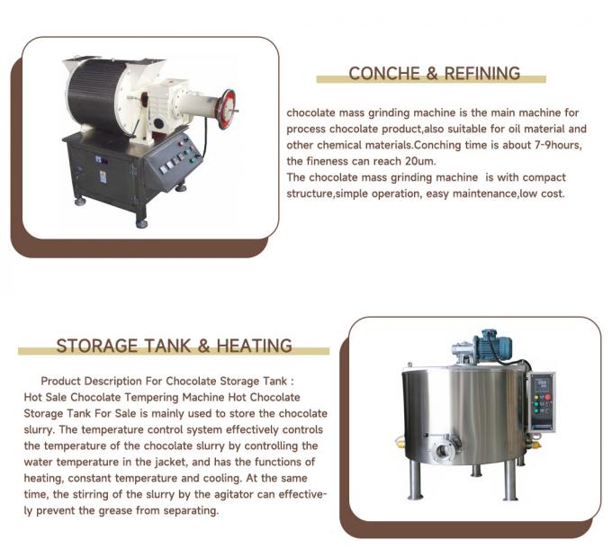Industrieller Kakao-Alkohol-Pressmaschine der 304ss Schokoladenerzeugungs-Maschinen-500kg/H 5