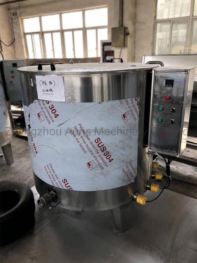 schmelzende Schokolade der 500L Schokoladenerzeugungs-Maschinen-Ss316, die Maschine mildert 2