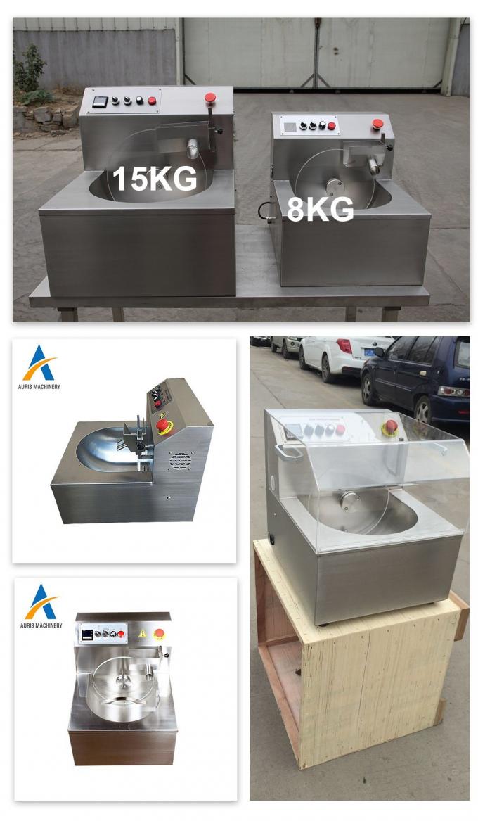 Kleine Schokolade 8kg 15kg, die Maschinen-Temperament-Schokoladen-Maschine mildert