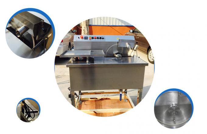 Kleine Schokolade 8kg 15kg, die Maschinen-Temperament-Schokoladen-Maschine mildert
