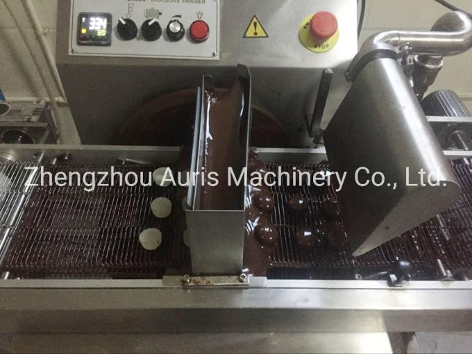 Kleine Schokoladen-Überziehmaschine goldener Eagle Chocolate Making Moulding Machine