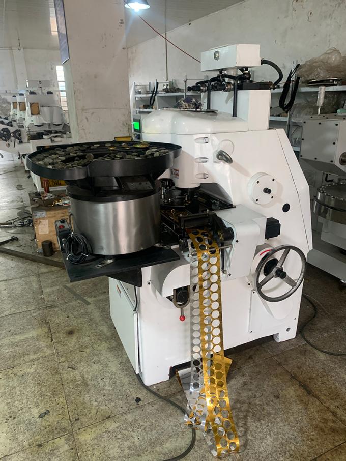 Auris-Schokoladen-Verpackungsmaschine 160pcs Min Coin Chocolate Wrapping Machine 2