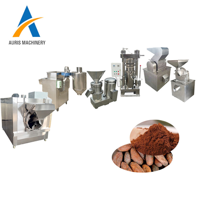 Kakaopulver-Schleifmaschine ACPs Bean To Bar Chocolate Machine 500kg H