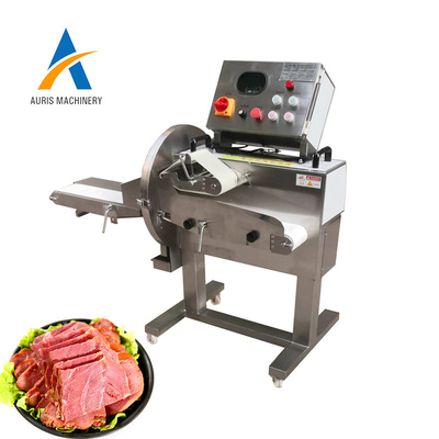 Gekochte Fleisch-würfelnde Schneidemaschine-Hühnerbrust-stoßartige Schneidmaschine 0,77 Kilowatt