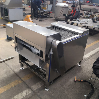 Automatische Fisch-Schneidemaschine 500kg pro Stunde Ribbonfish-frische Fischschneiden-Maschine