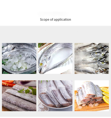 Gesalzene Hairtail-Block-Fisch-Werkzeugmaschine-frische Fischschneiden-Maschine