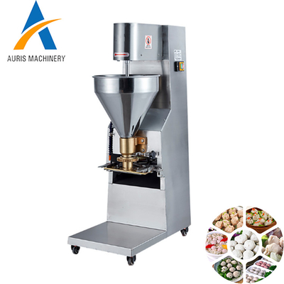 Schneidemaschine-Fleisch-Ball der Fisch-150kg/H und des Fleisches, der Maschine herstellt