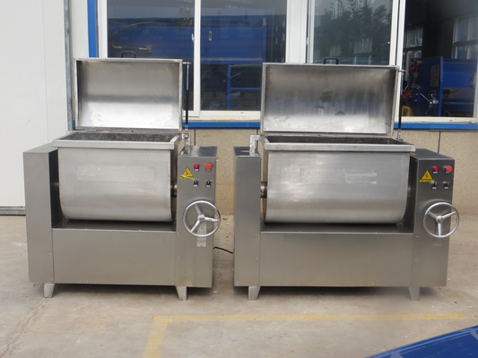Mischer-Maschine des Fleisch-120kg möbeln gedämpfte motorisierte Wurst-Anfüllenmaschine auf