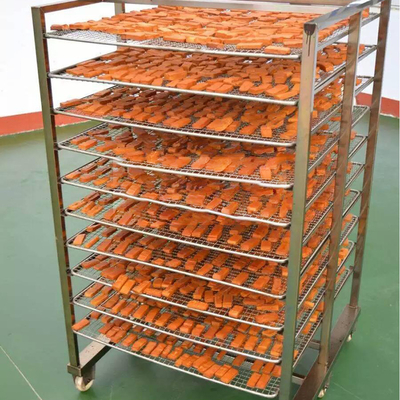 Des Edelstahl-304 Reihen-Speck Fleisch-trocknete rauchender des Ofen-30kg Wurst-Rauch-Haus