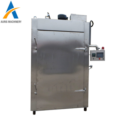 Reihen-Dampf-Wurst des Fleisch-304ss der Rauchmaschine-50kg rauchte Fisch-Verarbeitungs-Ausrüstung
