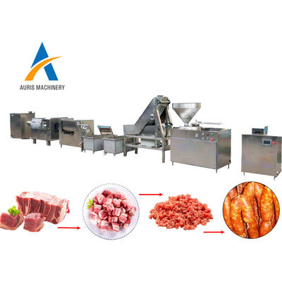 automatische Füllmaschine der Wurst-304ss, die Stuffer Sausage Machine verdreht