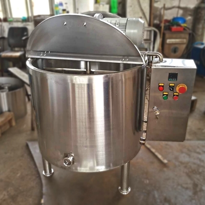 der Schokoladen-304ss Topf-Schokoladen-Fabrik-Fertigungsstraße Holding-des Behälter-300l