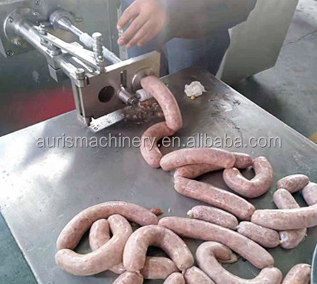 Wurst 300kg/H, die das Maschinen-Rindfleisch knotet Wurst Twister-Maschine macht