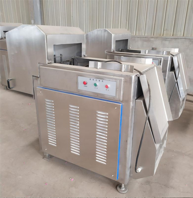 Gefrorene Fleisch-Würfel Dicer-Maschinen-Rindfleisch-Fisch-Hühnerzerkleinerungs-Maschine