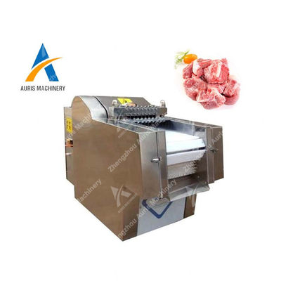 Hühnerwürfel-Schneidmaschinen-Maschine des gefrorenen Fleisch-1.5kw würfelnde der Maschinen-300kg/H