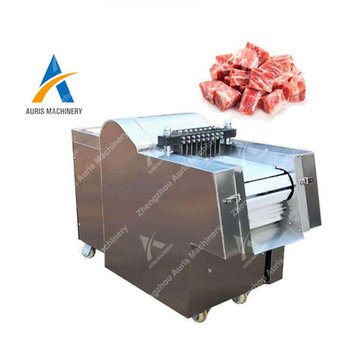 Hühnerwürfel-Schneidmaschinen-Maschine des gefrorenen Fleisch-1.5kw würfelnde der Maschinen-300kg/H