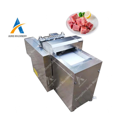 Hühnerwürfel-Schneidmaschinen-Maschine des gefrorenen Fleisch-1.5kw würfelnde der Maschinen-300kg/H