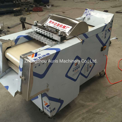 Schneidmaschinen-Fleisch-Schneidemaschine-Knochen-automatische Brathühnchen-Würfel-Schneidemaschine
