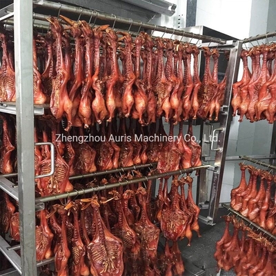 Steak-Fleisch-Rauchmaschine-Hieb-Lamm versieht elektrische Fisch-Rauchmaschine mit Rippen