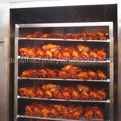 100kg Bacth Wurst-Räucherhaus-Ofen der Fleisch-Raucher-Maschinen-100kg/H