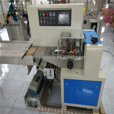Lutscher-automatischer Nahrungsmittelverpackungsmaschine Mooncake-horizontale Kissen-Verpackungsmaschine