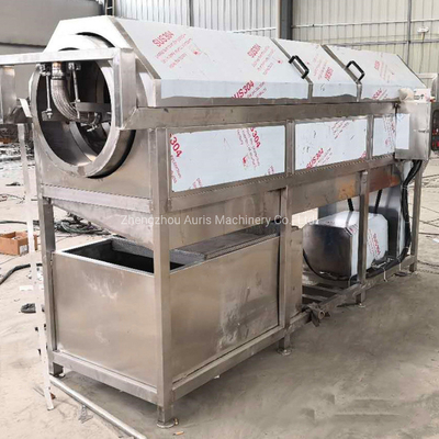 Nuss-Werkzeugmaschine-industrielle Kern-Erdnuss-Bratpfannen-Maschine der Stunden-200kg