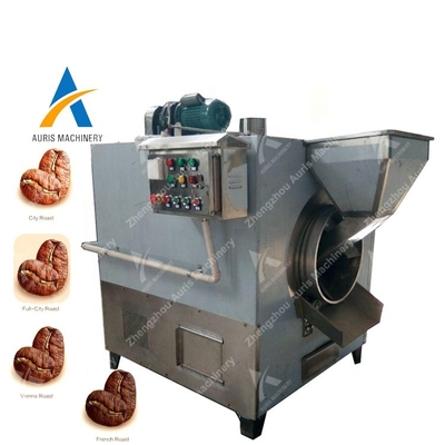 80-120 des Nuss-Werkzeugmaschine-Acajoubaum-Erdnuss-kg/h Kakao-Bean Roasting Machine