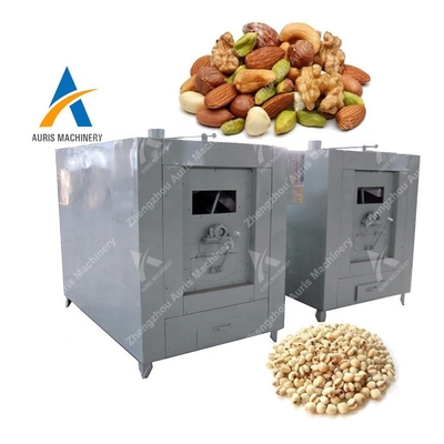 80-120 des Nuss-Werkzeugmaschine-Acajoubaum-Erdnuss-kg/h Kakao-Bean Roasting Machine