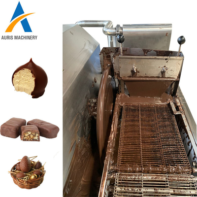 Nahrungsmittelgrad-Edelstahl-Praline-Stangen-Überziehmaschine-Schokoladen-Beschichtungs-Maschine