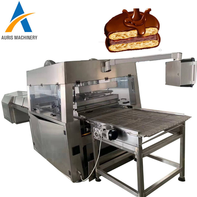 Nahrungsmittelgrad-Edelstahl-Praline-Stangen-Überziehmaschine-Schokoladen-Beschichtungs-Maschine