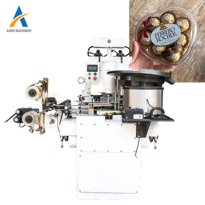 Auris-Schokoladen-Verpackungsmaschine 160pcs Min Coin Chocolate Wrapping Machine