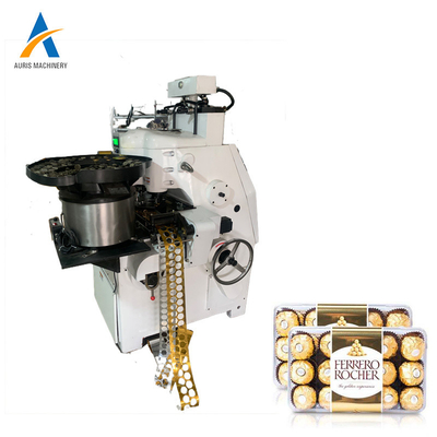 Auris-Schokoladen-Verpackungsmaschine 160pcs Min Coin Chocolate Wrapping Machine