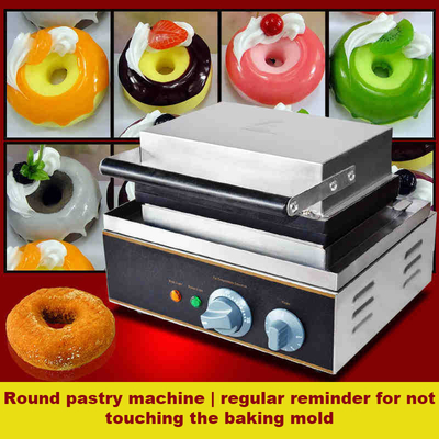 Presse-Platten-bearbeitet Handelsdonut-Hersteller mehrfache Selbstdonuts maschinell