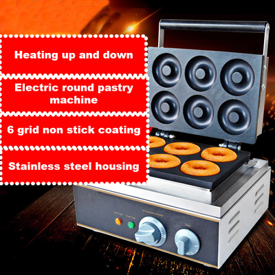 Presse-Platten-bearbeitet Handelsdonut-Hersteller mehrfache Selbstdonuts maschinell