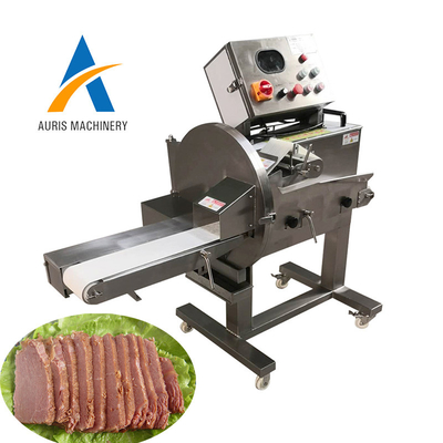 Gekochte Fleisch-würfelnde Schneidemaschine-Hühnerbrust-stoßartige Schneidmaschine 0,77 Kilowatt