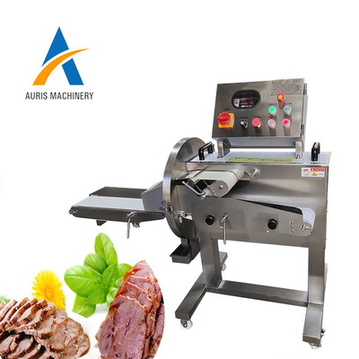 Gekochte Fleisch-würfelnde Schneidemaschine-Hühnerbrust-stoßartige Schneidmaschine 0,77 Kilowatt