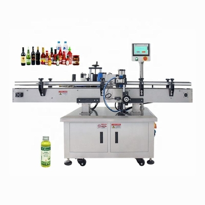 Automatischer Aufkleber-Hochgeschwindigkeitsetikettierer ringsum Glasflaschen-Etikettiermaschine für Lebensmittelindustrie