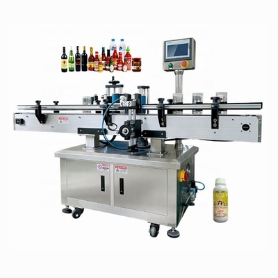 Automatischer Aufkleber-Hochgeschwindigkeitsetikettierer ringsum Glasflaschen-Etikettiermaschine für Lebensmittelindustrie