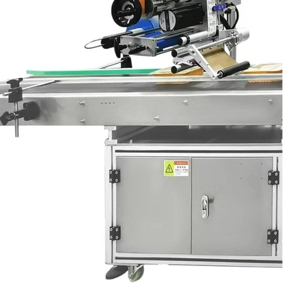 Automatische flache Etikettiermaschinen verdoppeln Etikettiermaschine der Gemüsefrischhaltefolie
