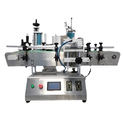 Automatische Tabellen-Art kleiner runde Flaschen-Aufkleber-Etikettiermaschine des ätherischen Öls